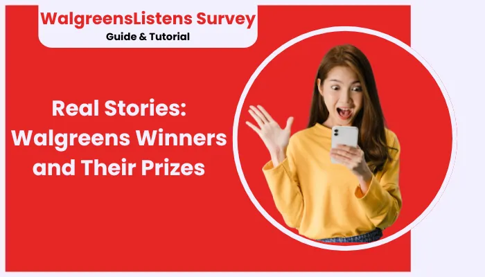 Real Stories: Walgreens Winners and Their Prizes Real Stories: Walgreens Winners and Their Prizes