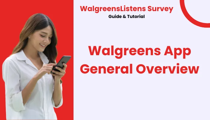 Walgreens App General Overview Walgreens App General Overview