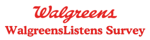 WalgreensListens Survey Logo WalgreensListens Survey Logo